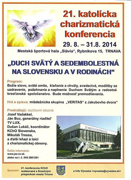 Charizmatická konference, Trnava SK